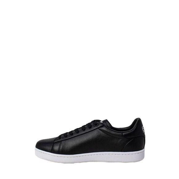EA7 Emporio Armani Black And White Polyethylene Low Top Men's Sneakers - Picture 2 of 5